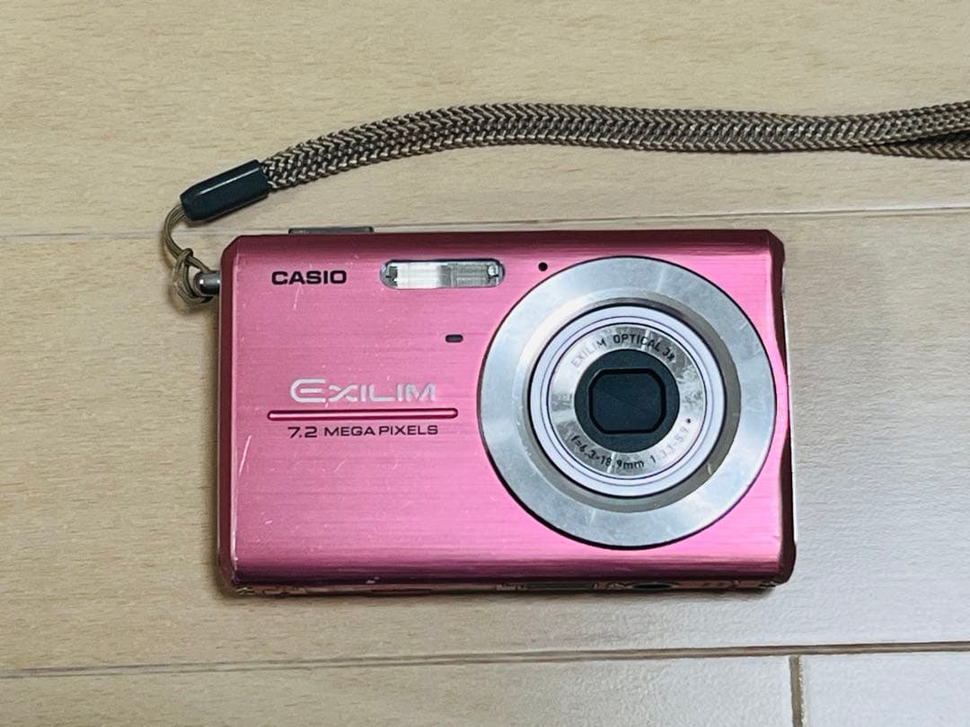 CASIO　カシオ　デジカメ　EX-Z75　ピンク　バッテリー付　動作確認済