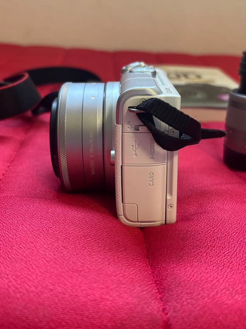 ♥️セール中♥️ Canon EOS M200 ホワイト セット