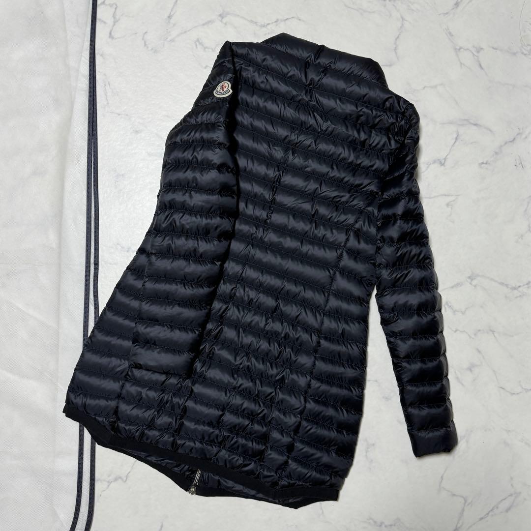 モンクレール ライトダウンジャケット ブラック MONCLER レディース 0