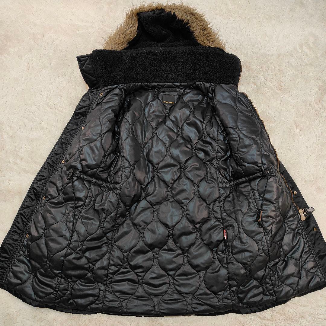 希少✨ヒステリックグラマー 2WAY ワッペン 中綿入りミリタリーコート