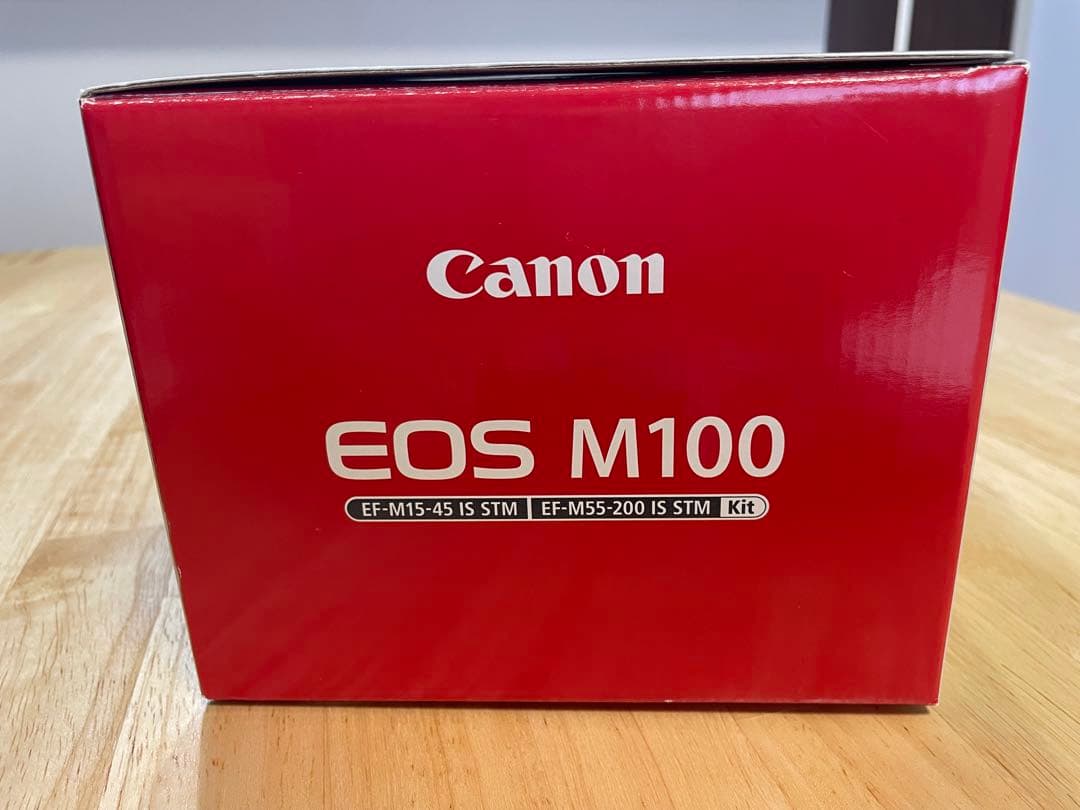 Canon EOS M100 ホワイト ダブルズームキット