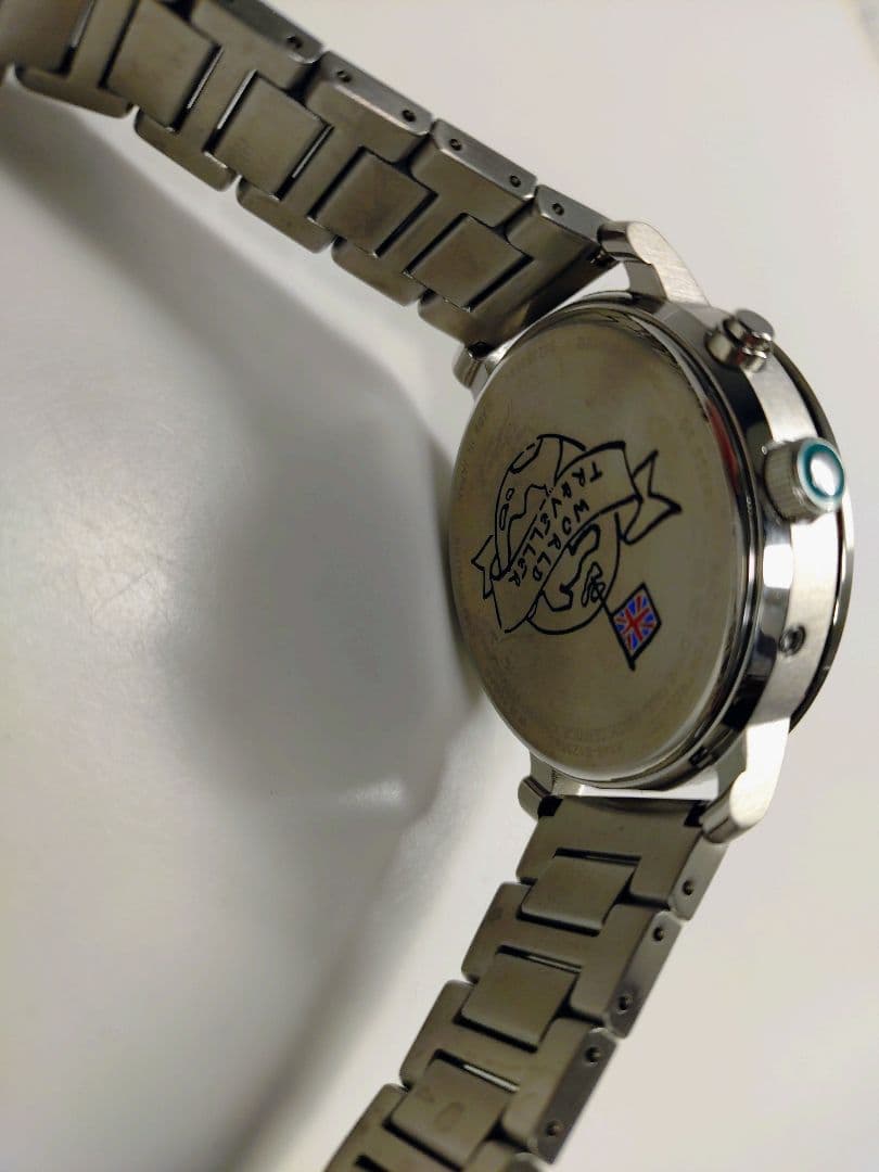 Paul Smith World Traveller　電波ソーラー腕時計　中古
