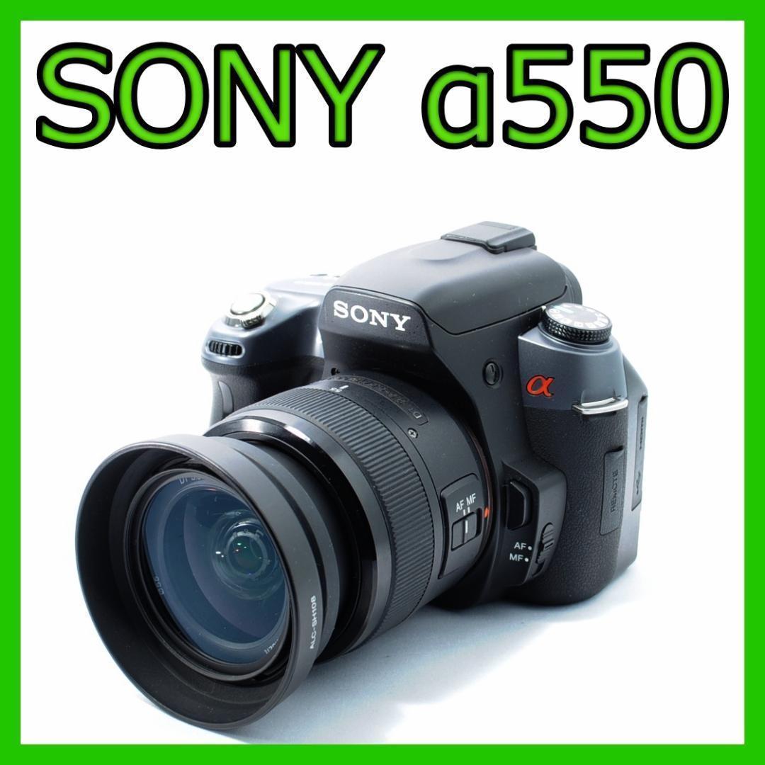 家族との想い出を綺麗に❗️SONY α550✨️届いてすぐ使える✨スマホ転送