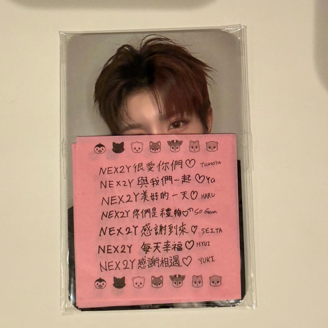7人コンプ NEXZ 台北 コンサート 入場特典 おまけ付き