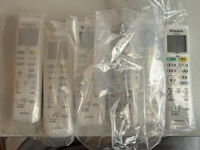 「純正」DAIKIN エアコン用リモコン ARC478A15 未使用　6個