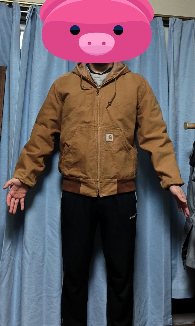 Carhartt　カーハート　アクティブジャケット　S　ブラウン