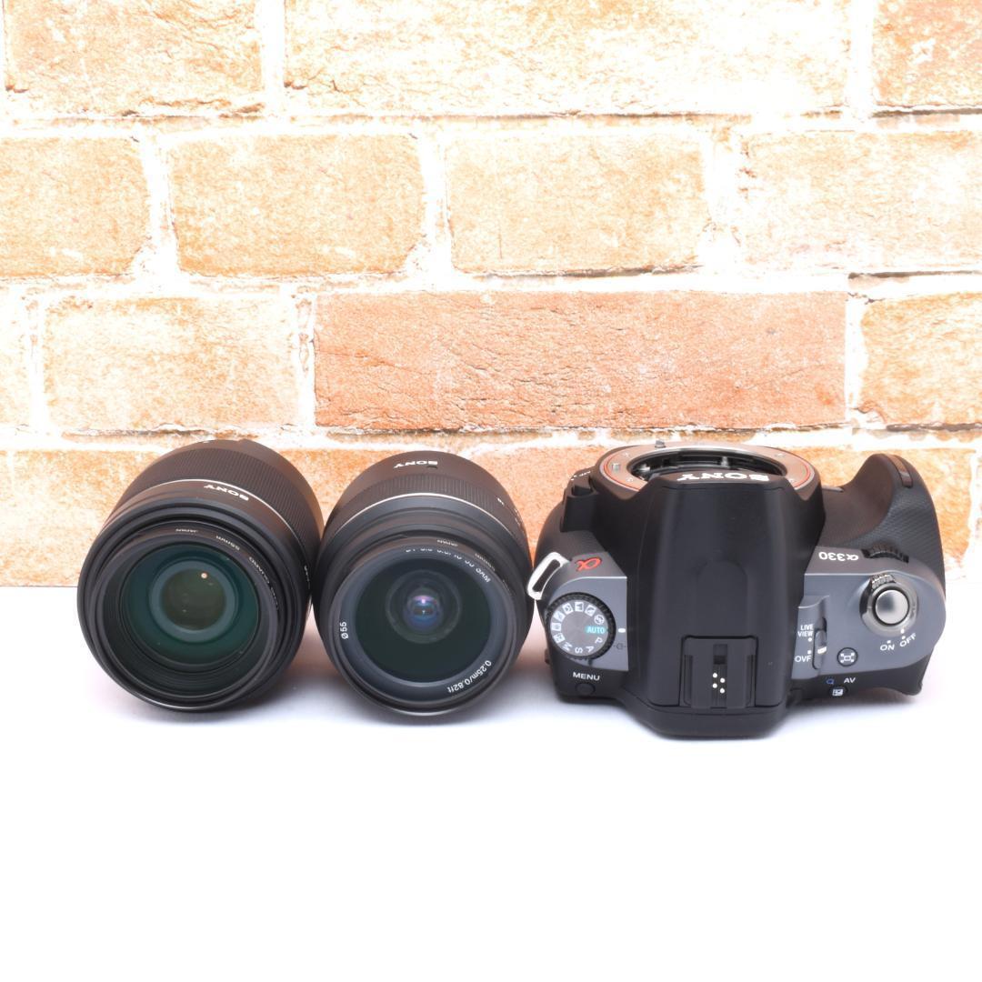 望遠レンズつき✨SONY α330✨ダブルレンズセット✨推し活おすすめ◎