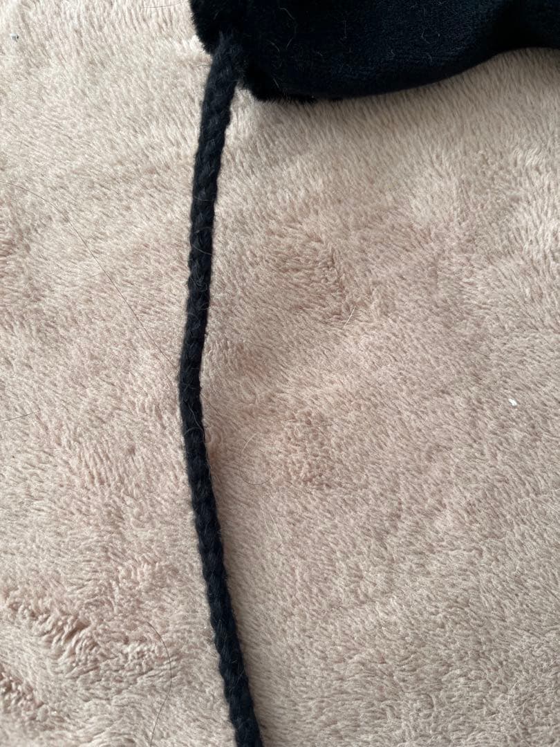 ディズニー ファンキャップ ドット ミニーちゃん 黒 水玉 平成 レア 廃盤