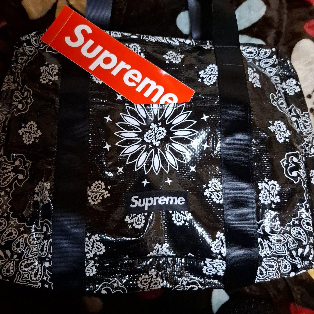 マ*ン様 Supreme Bandana Tarp Small Duffle B