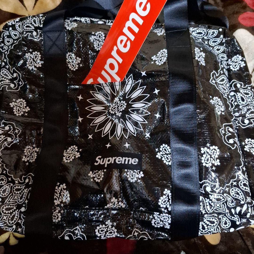マ*ン様 Supreme Bandana Tarp Small Duffle B