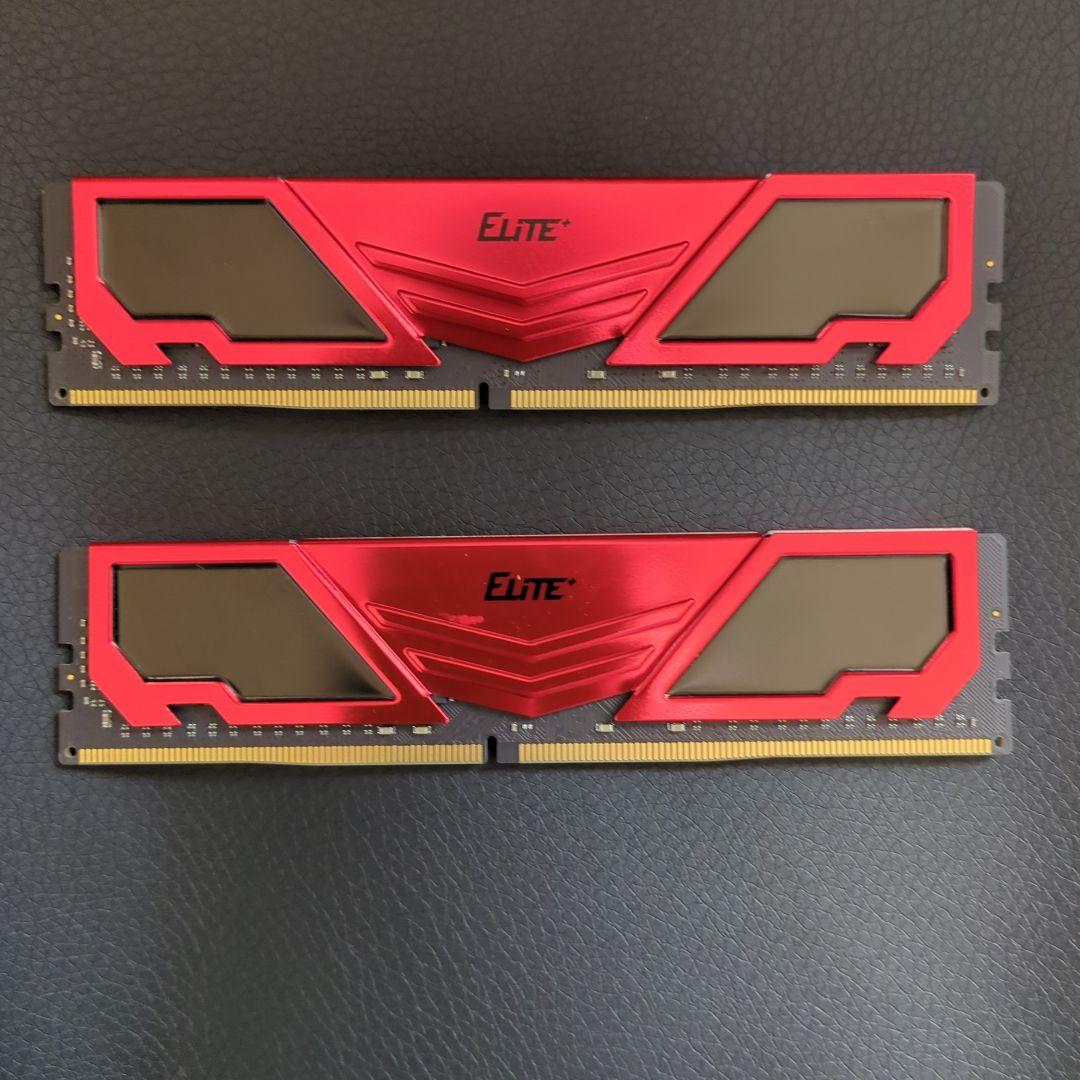 TEAMGROUP ELITE 64GB (2x32GB) DDR4メモリー箱無