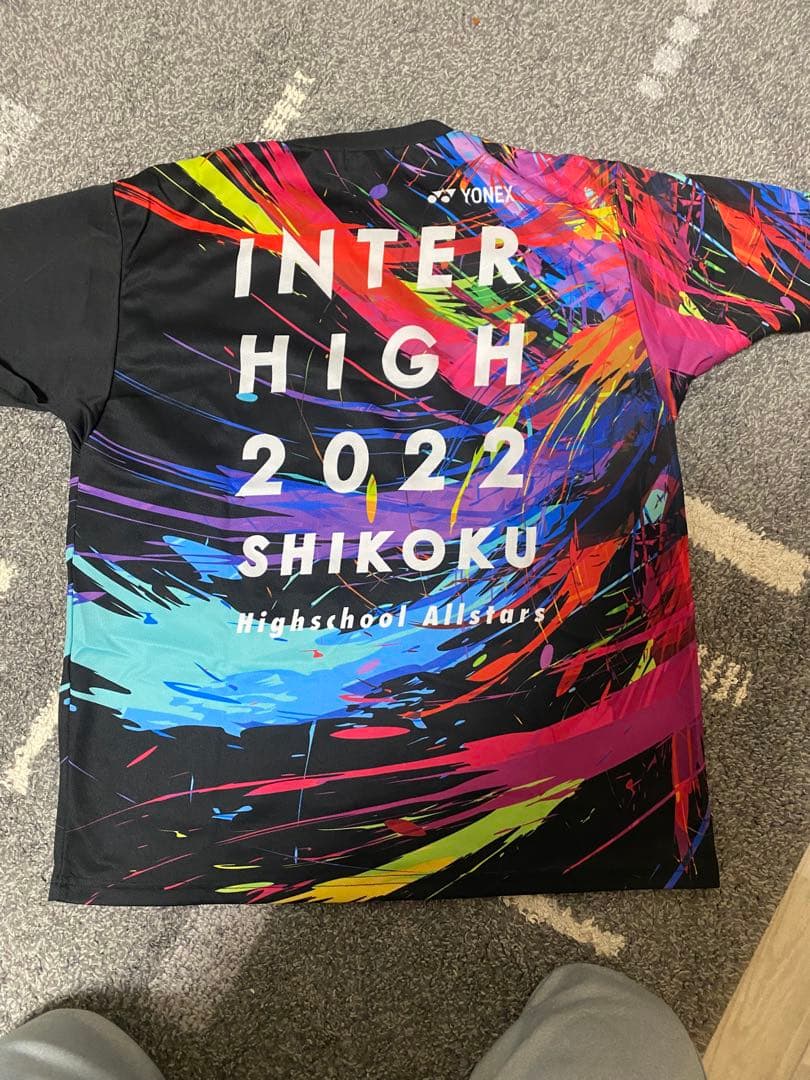 YONEX インターハイ2022 限定Tシャツ