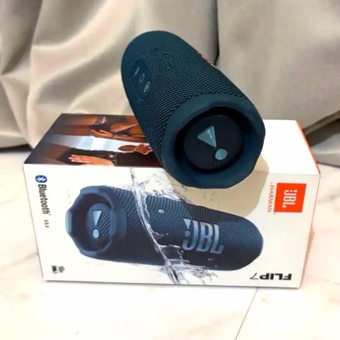 【未使用】JBL FLIP7 ブルー ／箱・付属品付き