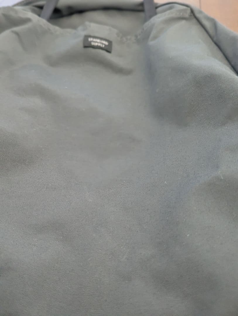 【美品】スタンダードサプライ　ワラルー　グレー ナイロンバックパック