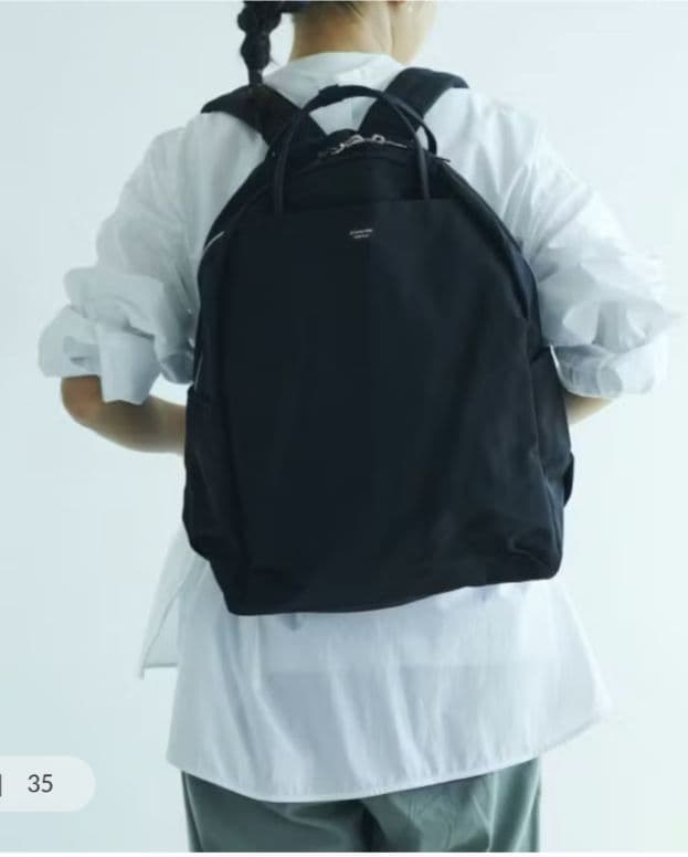 【美品】スタンダードサプライ　ワラルー　グレー ナイロンバックパック