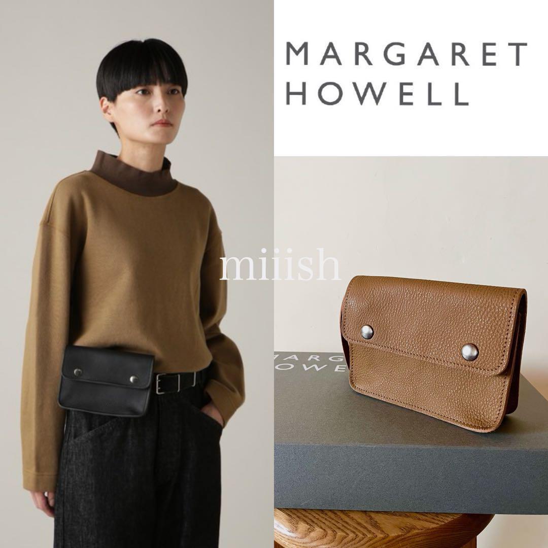 2024 代官山店限定 マーガレットハウエルレザーショルダーバッグ 2.4万