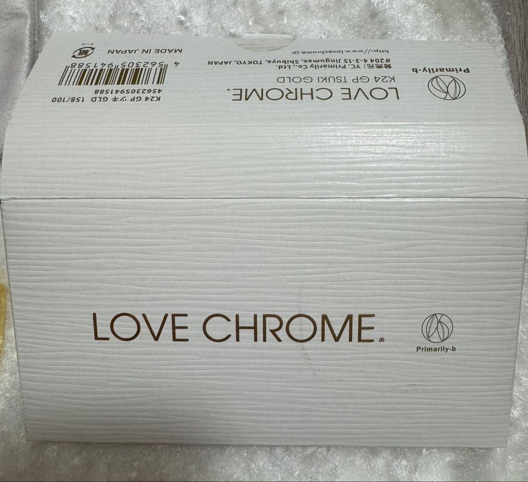 LOVE CHROME (R)K24GPツキ ゴールド コーム