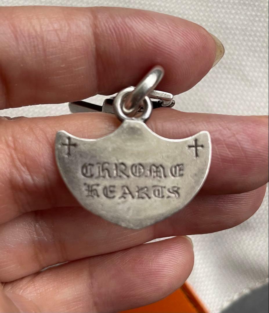 CHROME HEARTS 925シルバー ネックレストップ　スリートリンケッツ