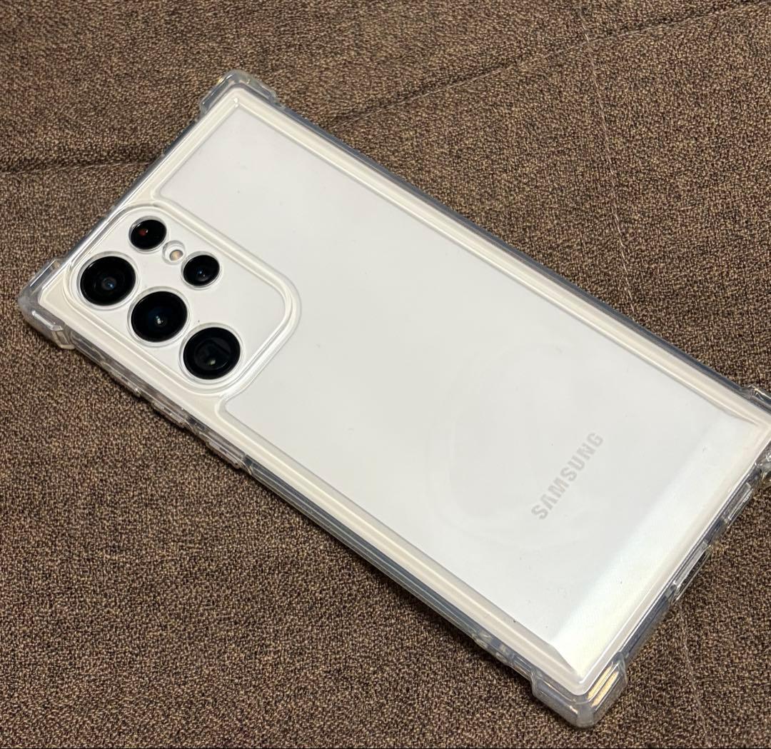 Samsung Galaxy S22 Ultra ホワイト 美品【お値下げ中】