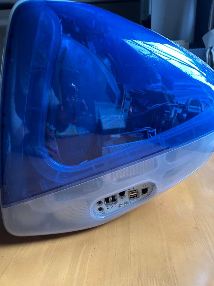 Apple iMac G3 ブルー CRTディスプレイ
