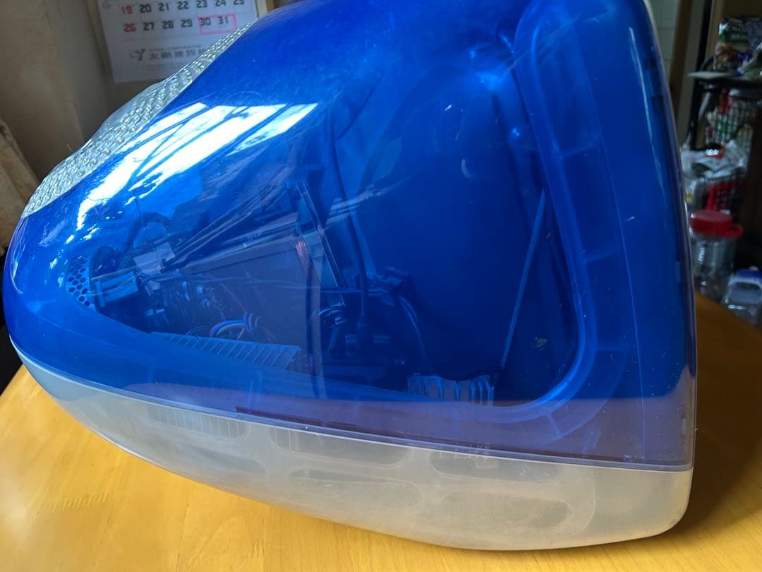 Apple iMac G3 ブルー CRTディスプレイ