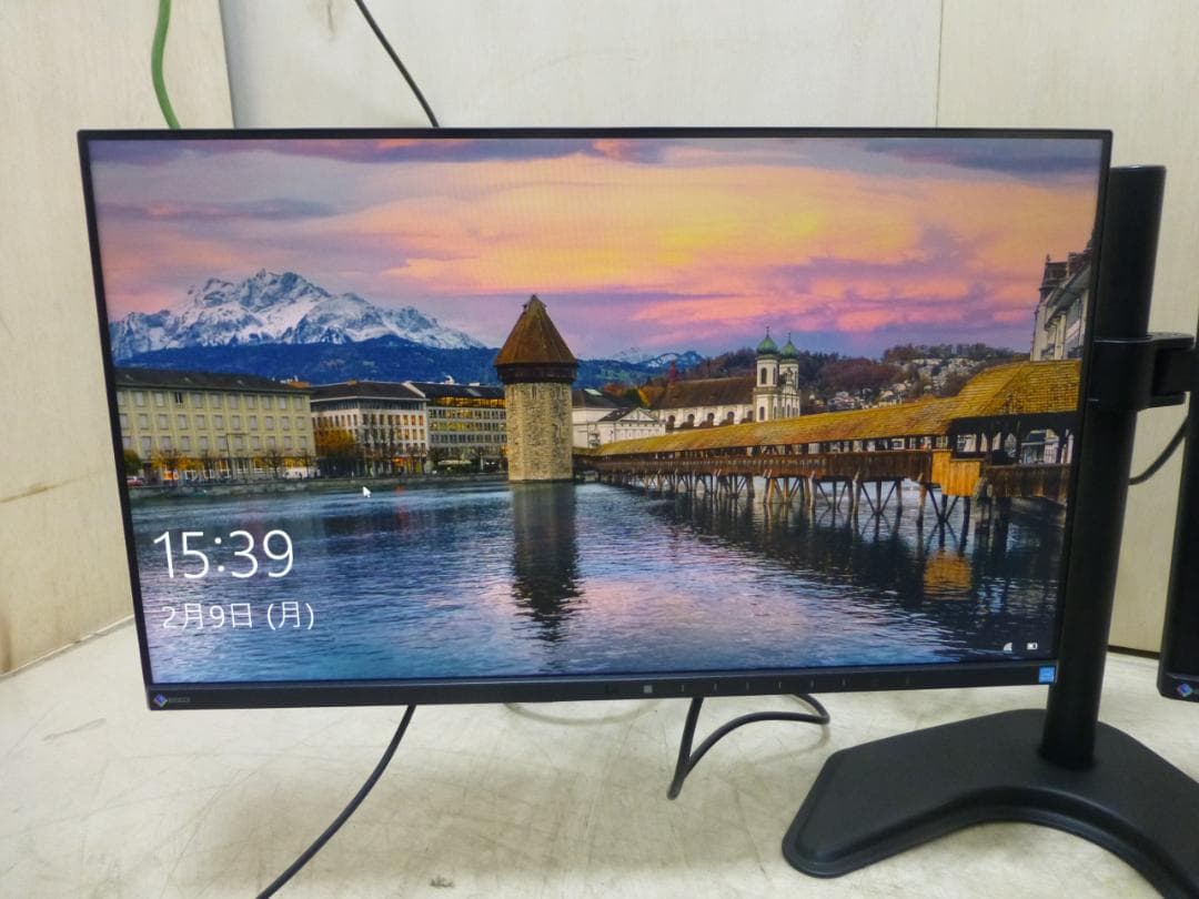 EIZO 23.8インチ FlexScan 液晶モニター 2台セット アーム付き
