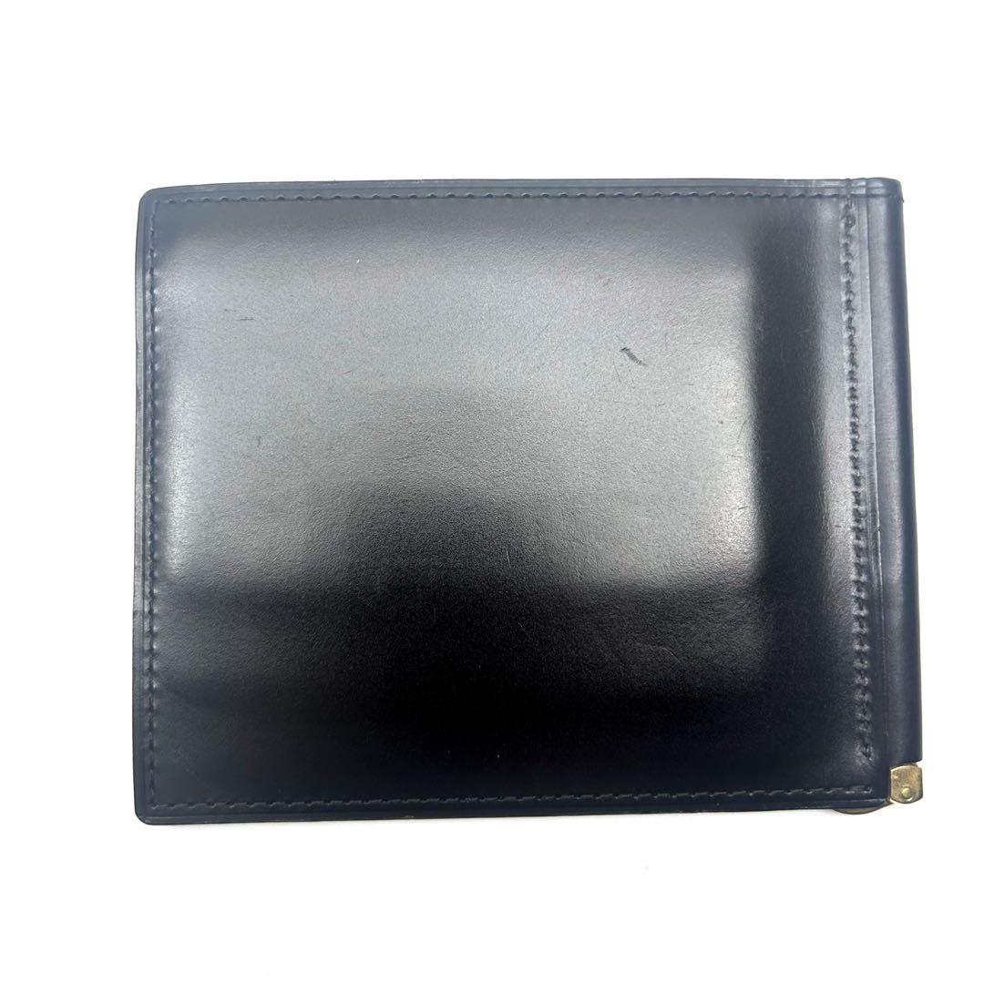 ★極美品★GANZO ガンゾ シンブライドル マネークリップ ２つ折り