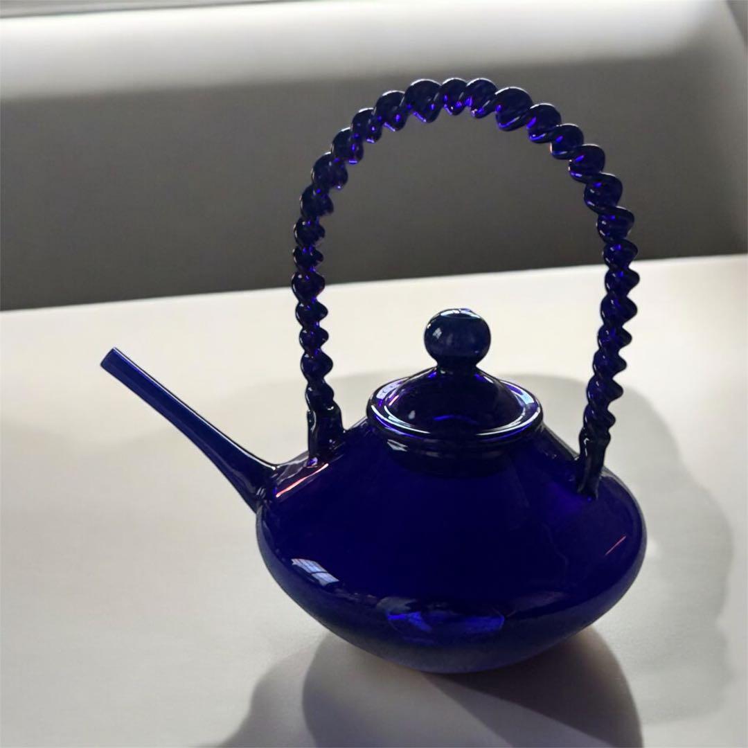 長崎硝子　瑠璃色ちろり