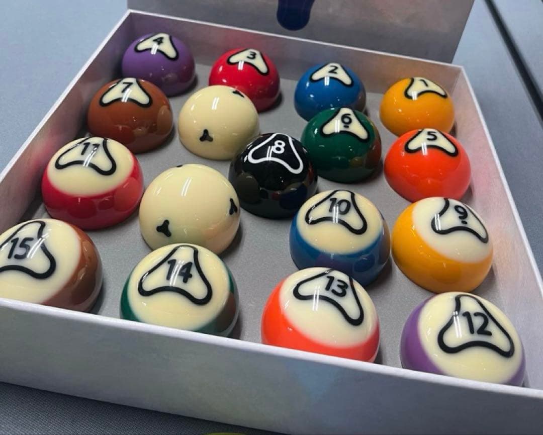 ビリヤード　ダイナスフィア　 PALLADIUMボールセットJPBA公式球