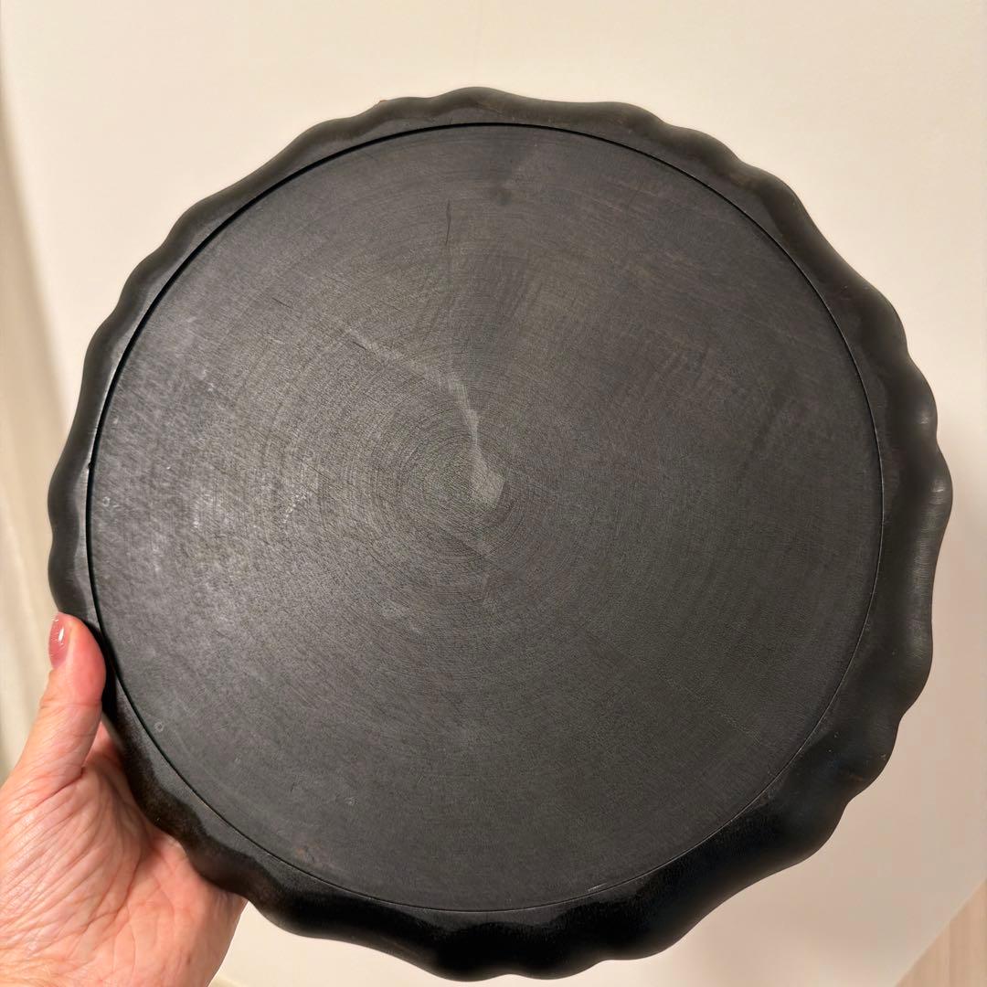 【井藤昌志】イタリアンラウンドプレートS ブラック