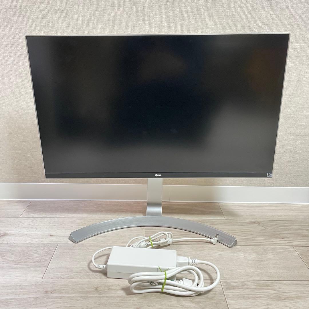 [美品] LG UltraHD 27インチ 4K ディスプレイ 27UD88-W