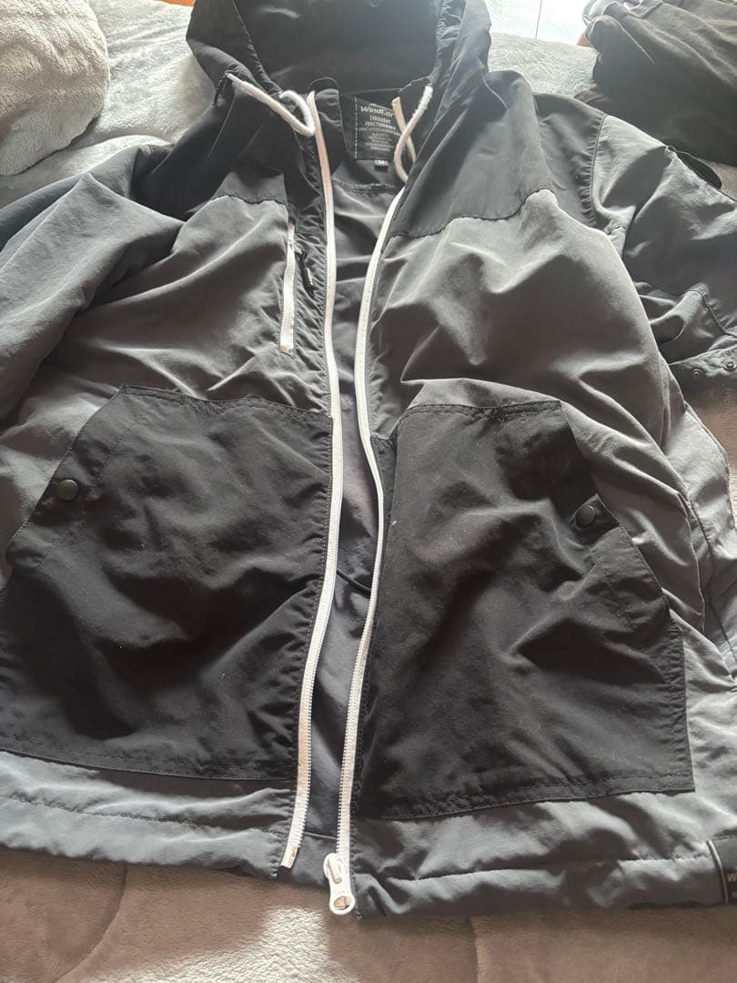 空調服 グレー ブラック ファン付き