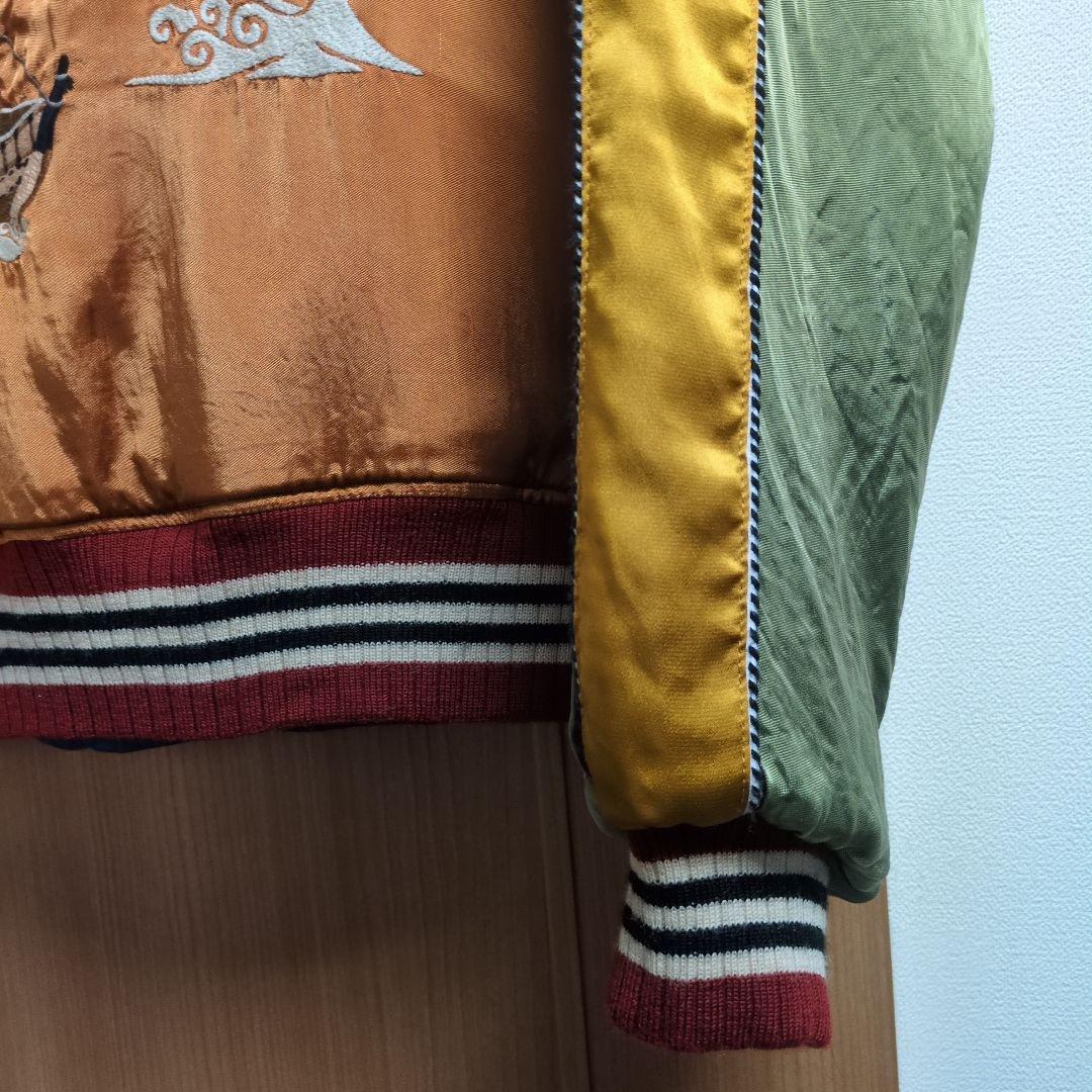 フェローズ　スカジャン　激レア　鬼ヶ島　L 東洋　スタジャン　ジャケット