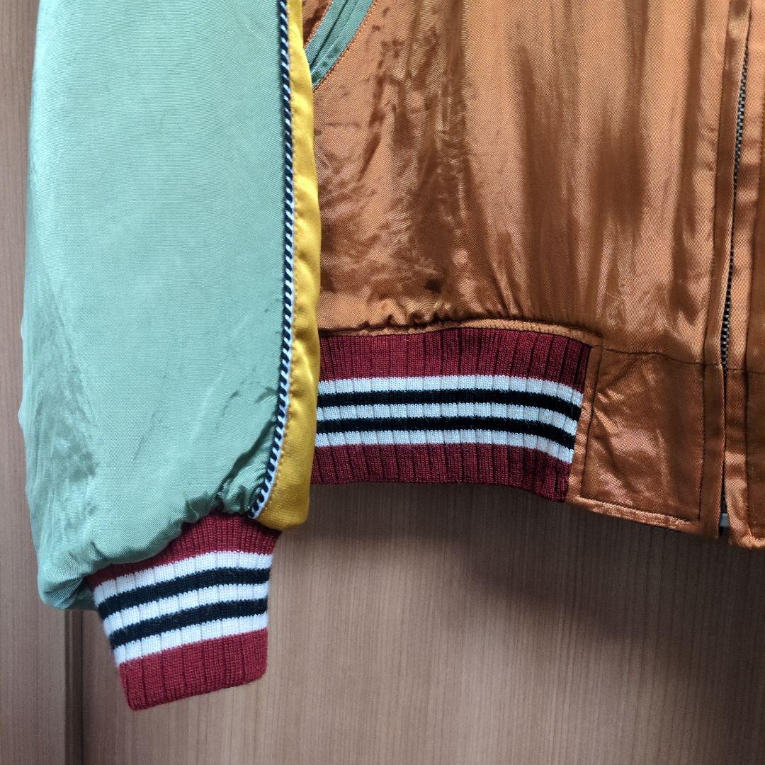 フェローズ　スカジャン　激レア　鬼ヶ島　L 東洋　スタジャン　ジャケット