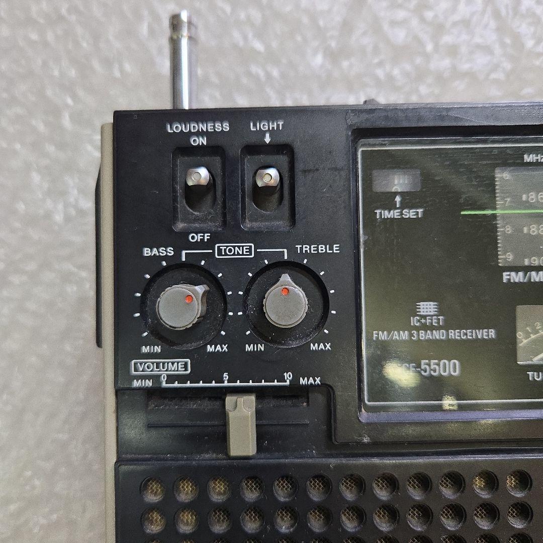 動作品　SONY　ソニー　スカイセンサーIC F―5500 ラジオ　音質良し