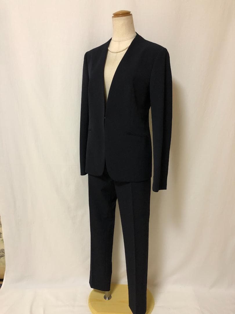 B739新品オンワード樫山theSmartTaiior高級オーダースーツ9号濃紺