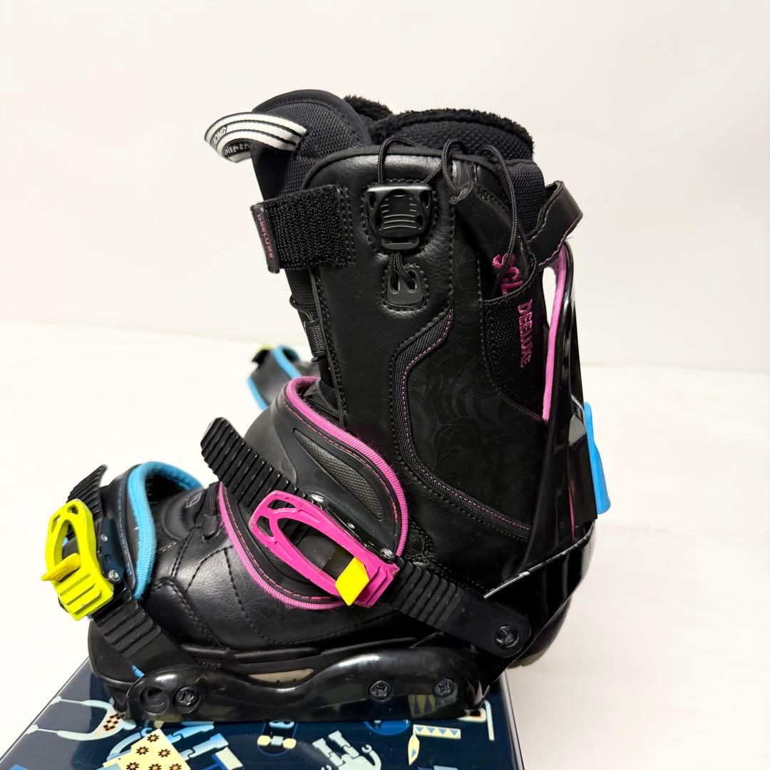 SALOMON レディース　キッズ　スノボセット　サロモン　スノーボード　ブーツ