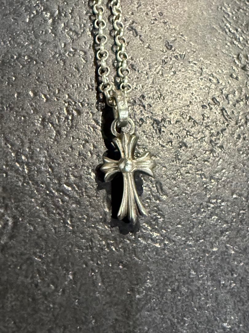 おいなり　CHROME HEARTS シルバー ネックレス　ヘビーファット