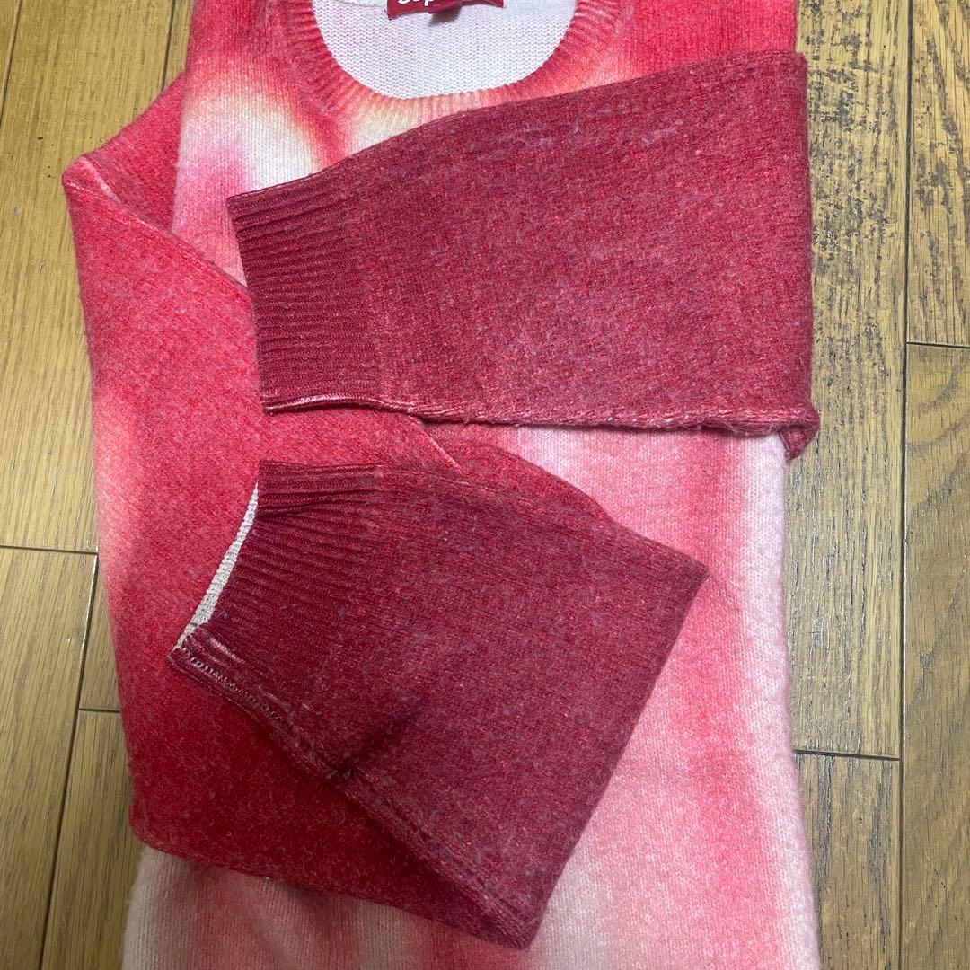 Supreme blurred logo sweater Mサイズ