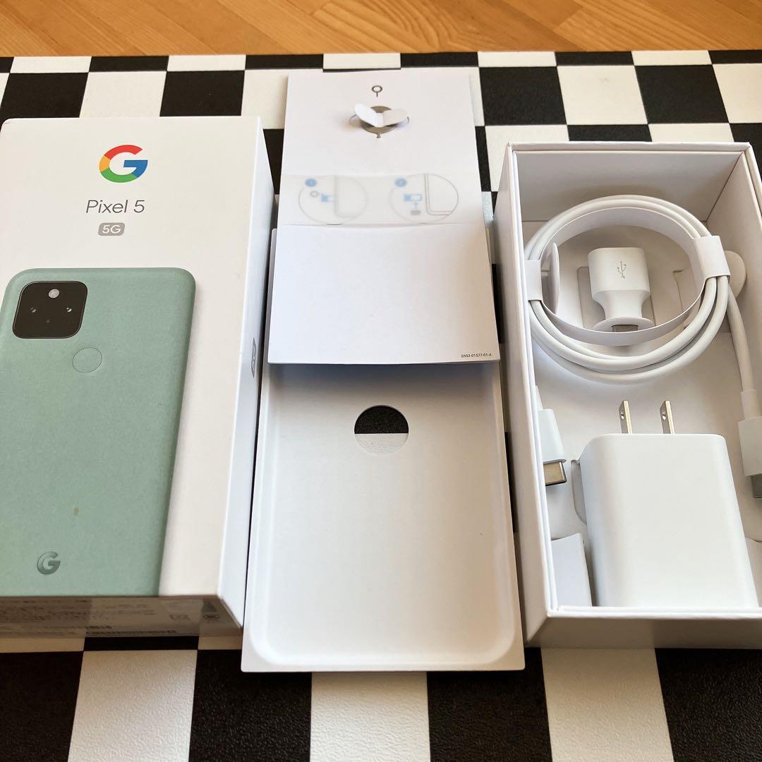 Google Pixel 5 SIMフリー 128GB ソーダセージ