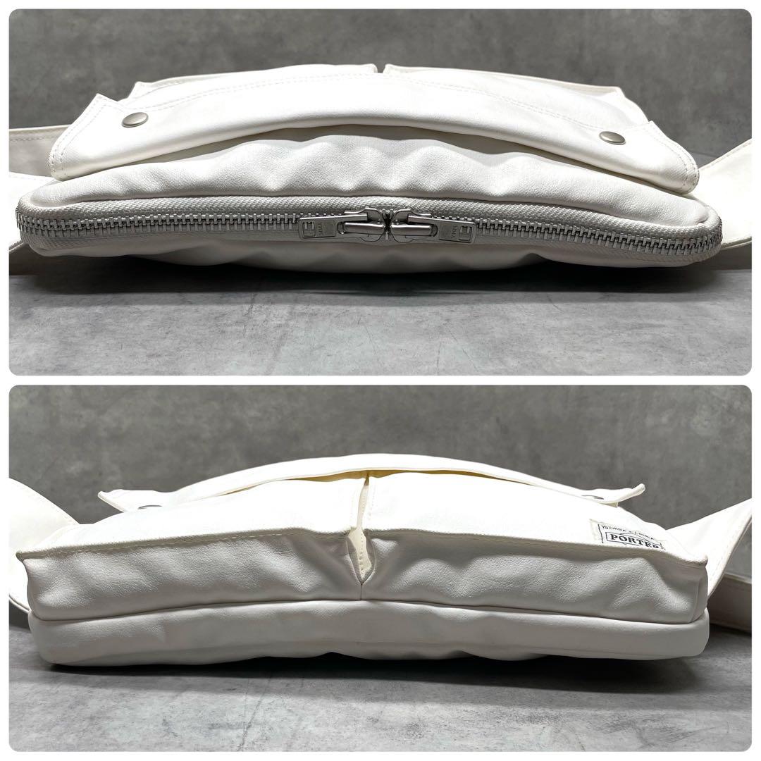 バッグ PORTER FREE STYLE Waist Bag White