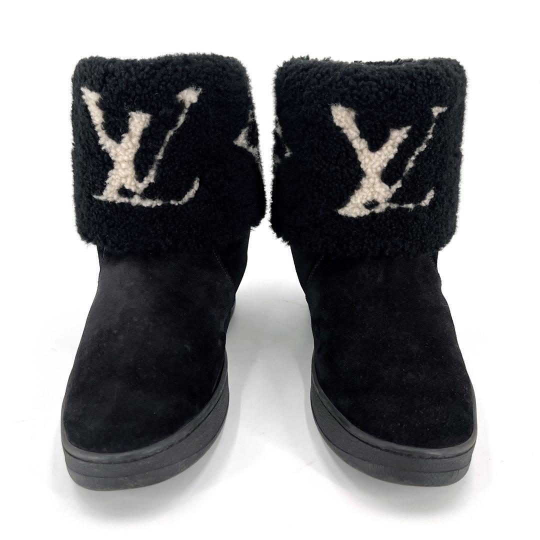 Usa様　ルイヴィトン　スノードロップライン　ムートンブーツ　モノグラム