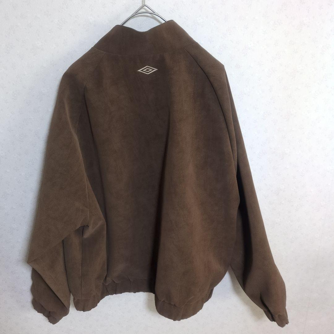 UMBRO Brushed Stand Collar Blouson　ブラウン