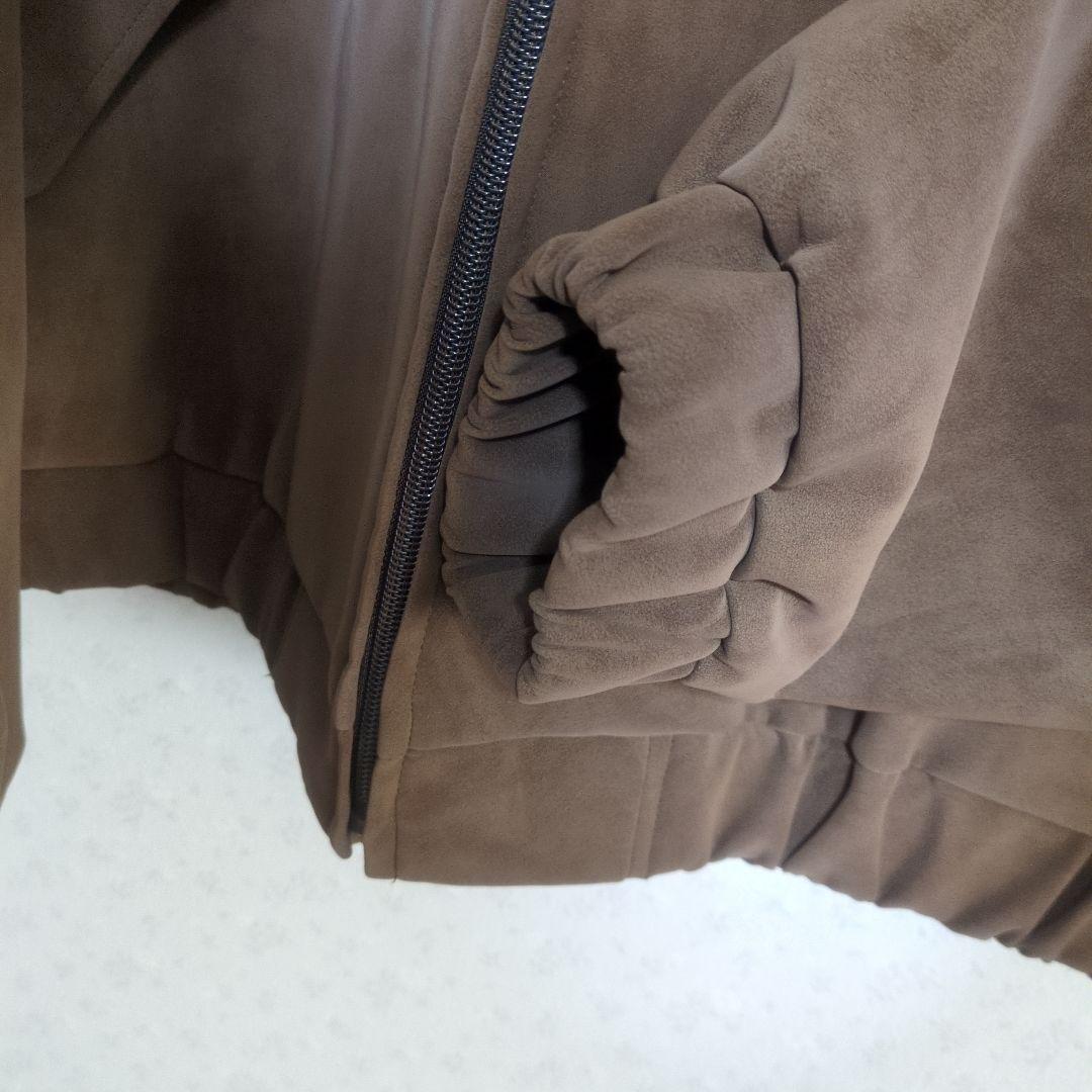 UMBRO Brushed Stand Collar Blouson　ブラウン