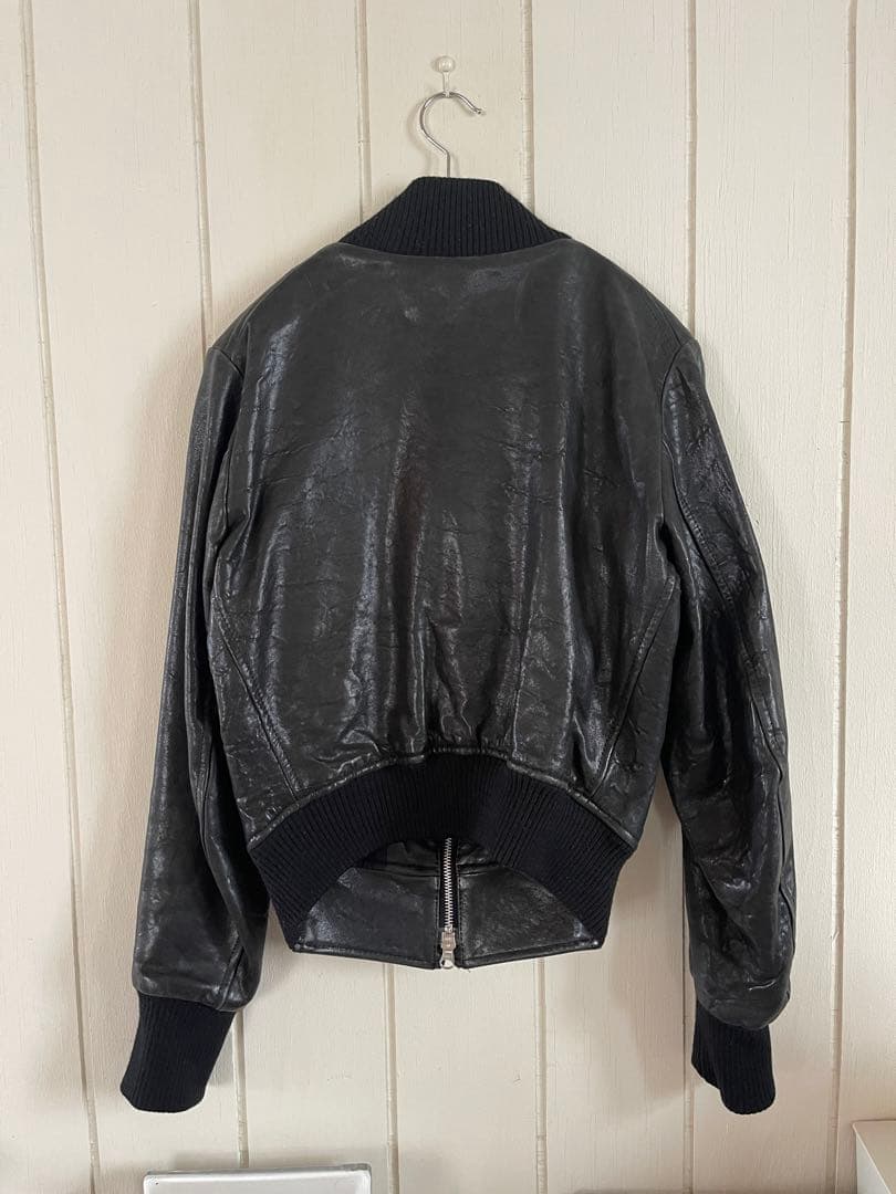 大人気ワイズ★Y'sヨウジヤマモト★レザーブルゾン★ベイクルーズ