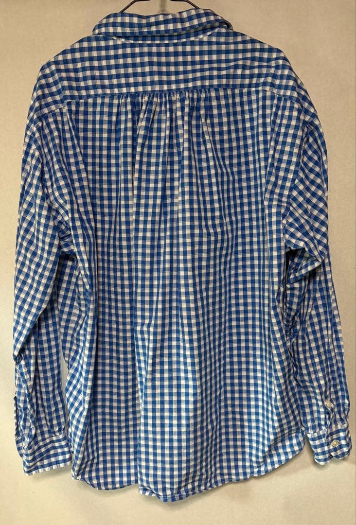 Porter Classic ロールアップギンガムM ブルー