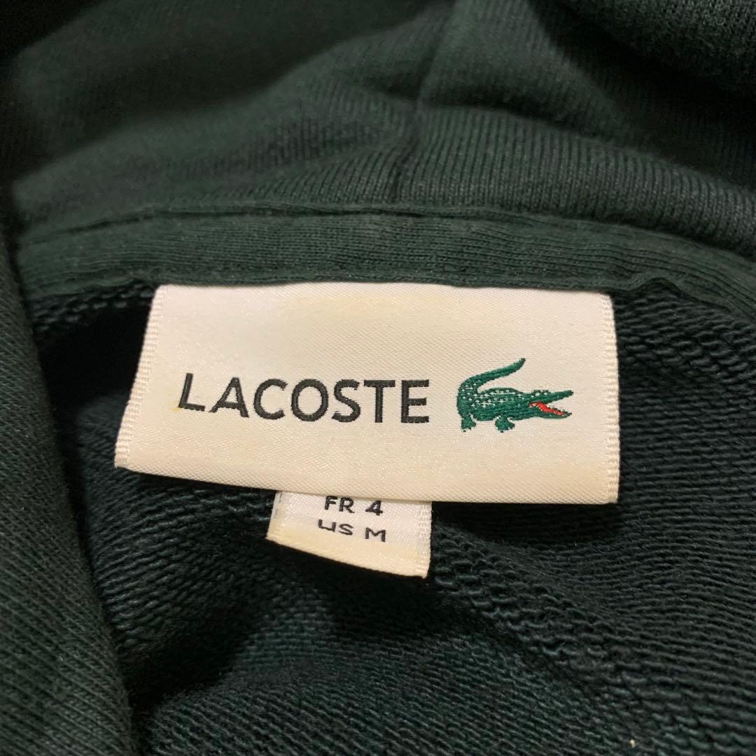 【ラコステ】　プルオーバーパーカー　希少デザイン　デカワニ　スウェット