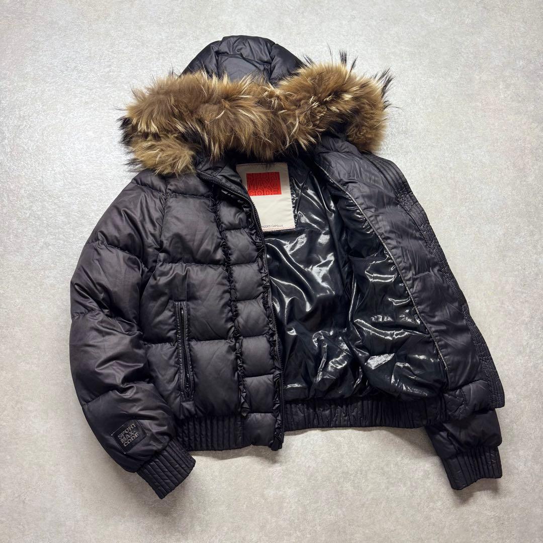 ジャケット・アウター Max Mara SPORT MAX-CODE fur down parka