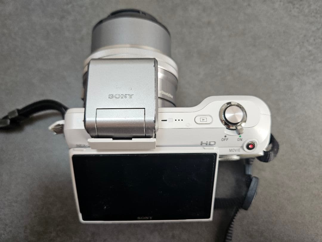 【ジャンク】SONY デジタルカメラ NEX-3 ホワイト