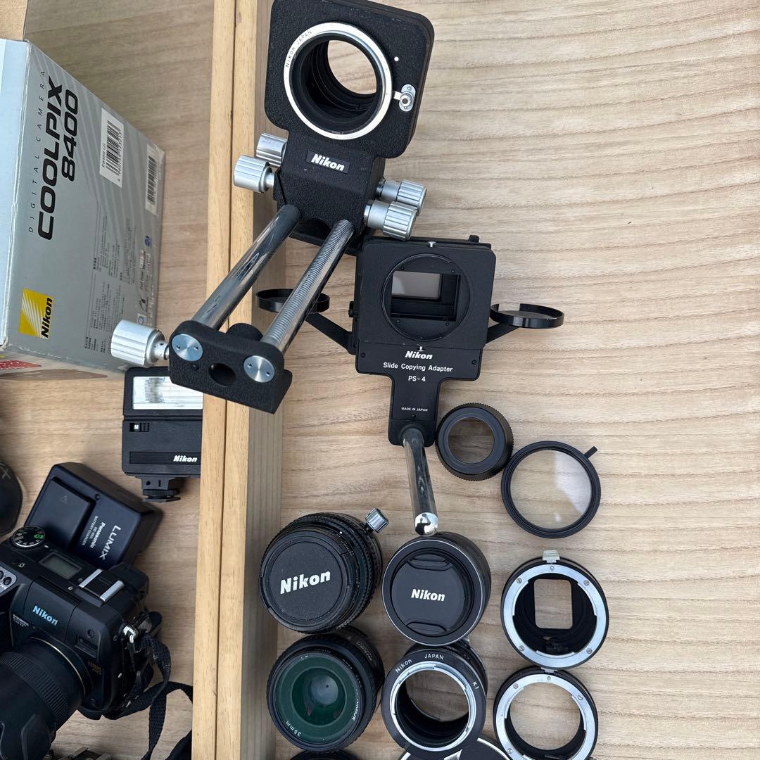 ニコン　カメラとレンズなど　動作確認不可ジャンクとして　カメラまとめ売り